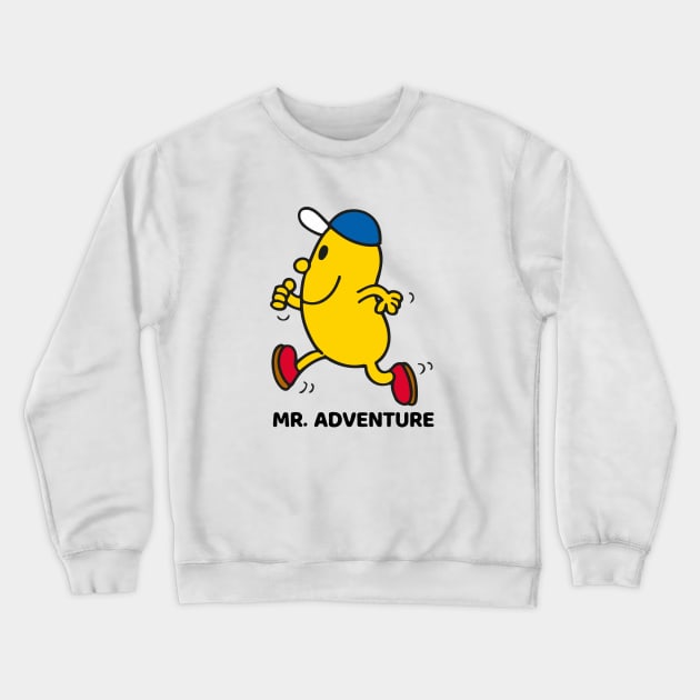 MR. ADVENTURE Crewneck Sweatshirt by reedae